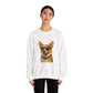Corgi Wearing Sunglasses - Adult Crewneck Sweatshirt