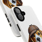 Beagle Wearing a Deerstalker Hat - Tough Phone Case