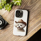 Maltese Wearing a Cowgirl Hat - Tough Phone Case