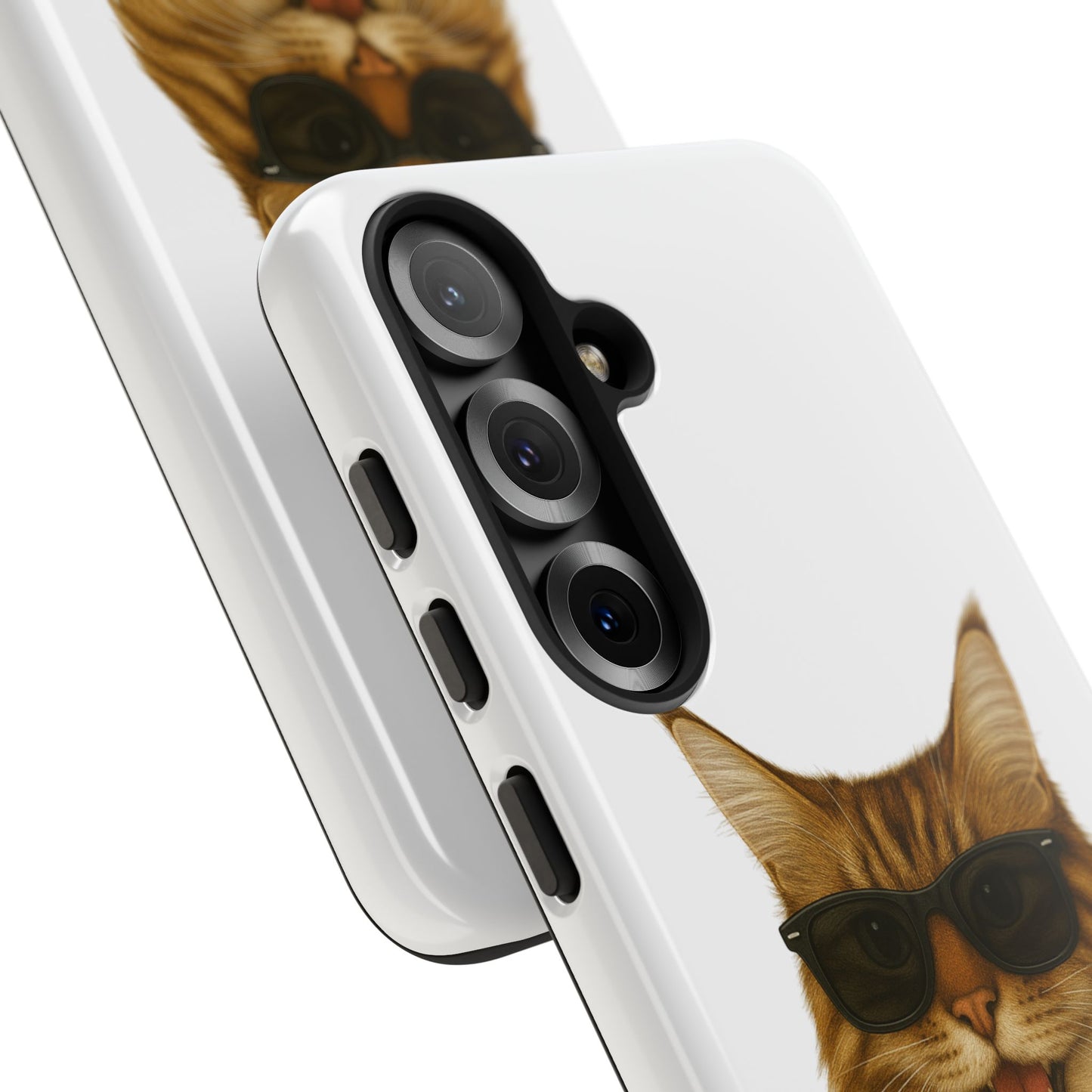 Maine Coon Wearing Sunglasses - Tough Phone Case