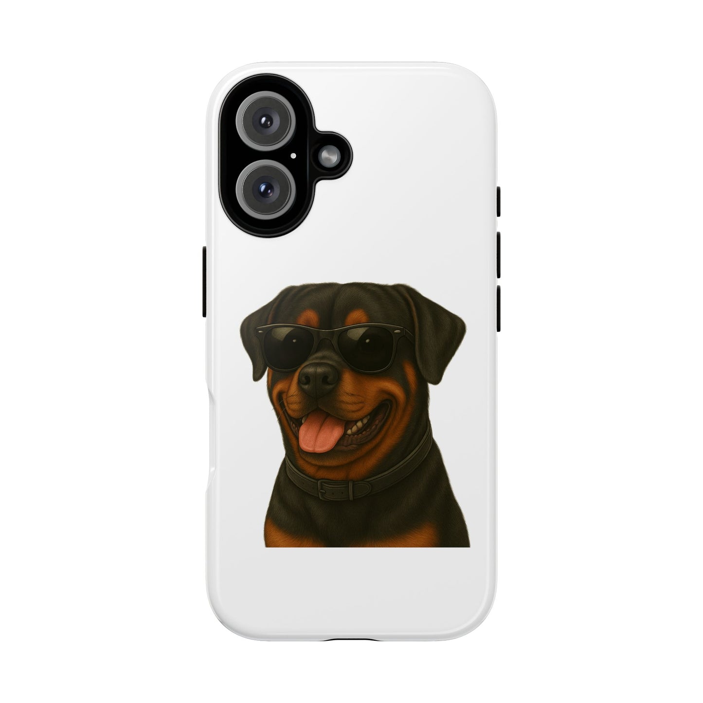 Rottweiler Wearing Sunglasses - Tough Phone Case