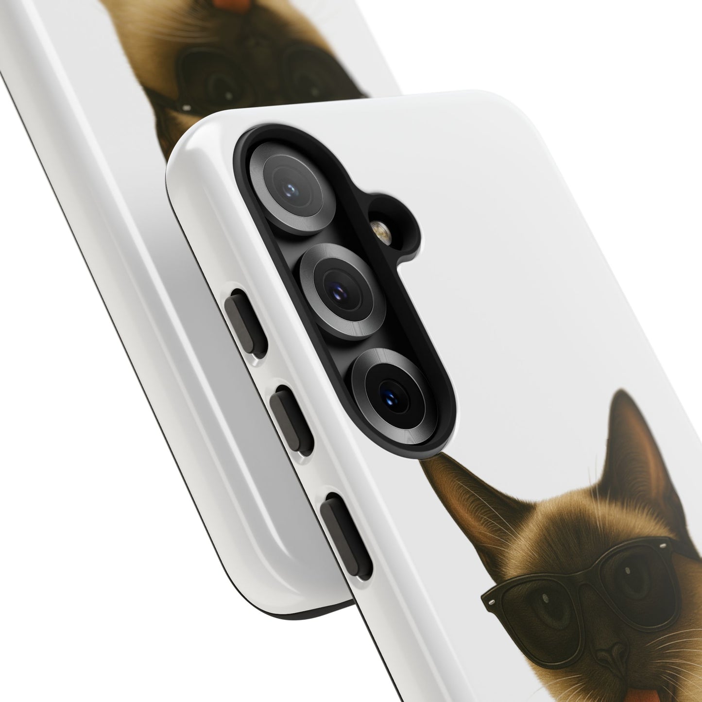 Siamese Cat Wearing Sunglasses - Tough Phone Case