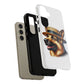 German Shepherd Wearing a Boater Hat - Tough Phone Case