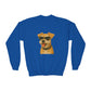 Miniature Schnauzer Wearing Sunglasses - Youth Crewneck Sweatshirt