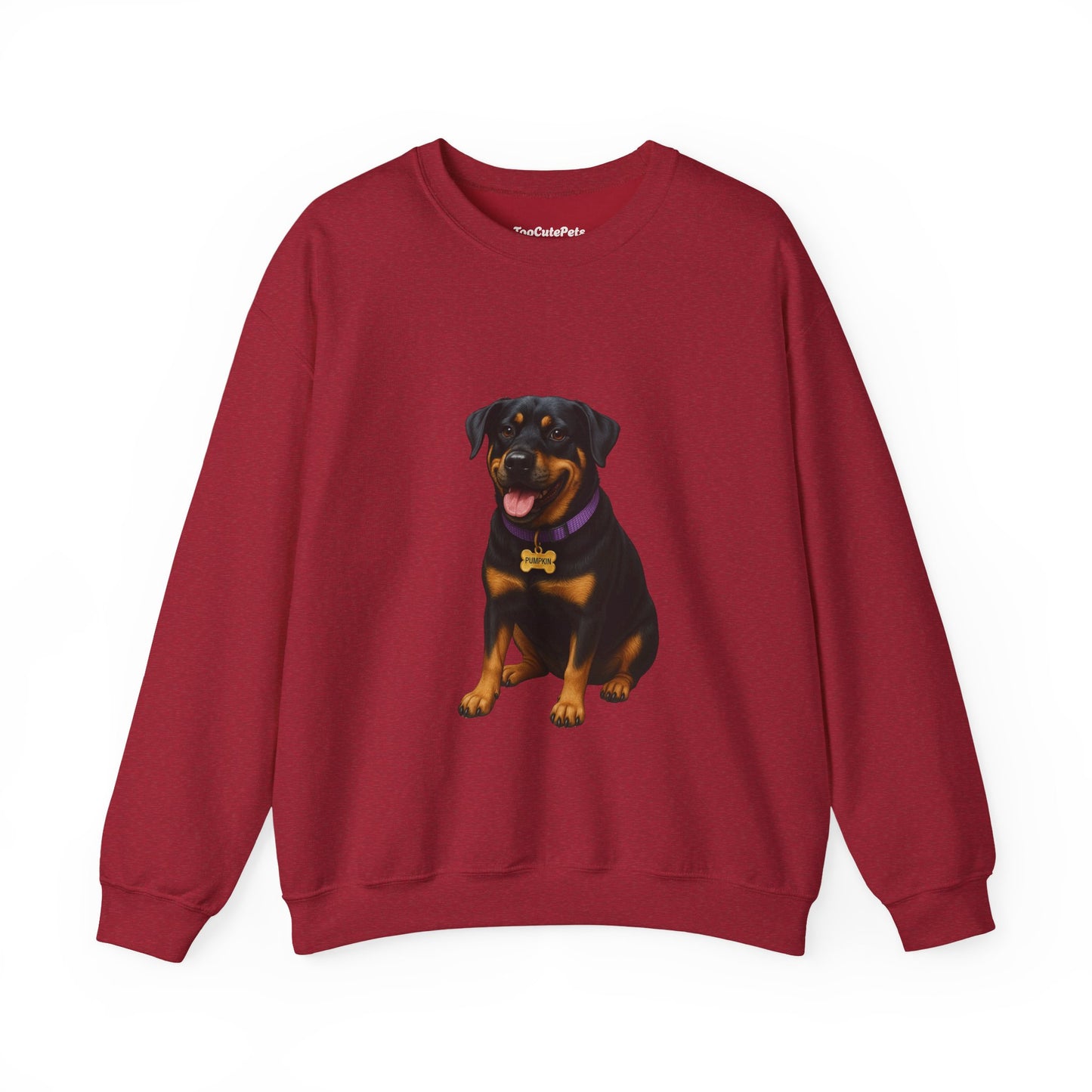 Rottweiler Lab Mix Pumpkin Sweatshirt