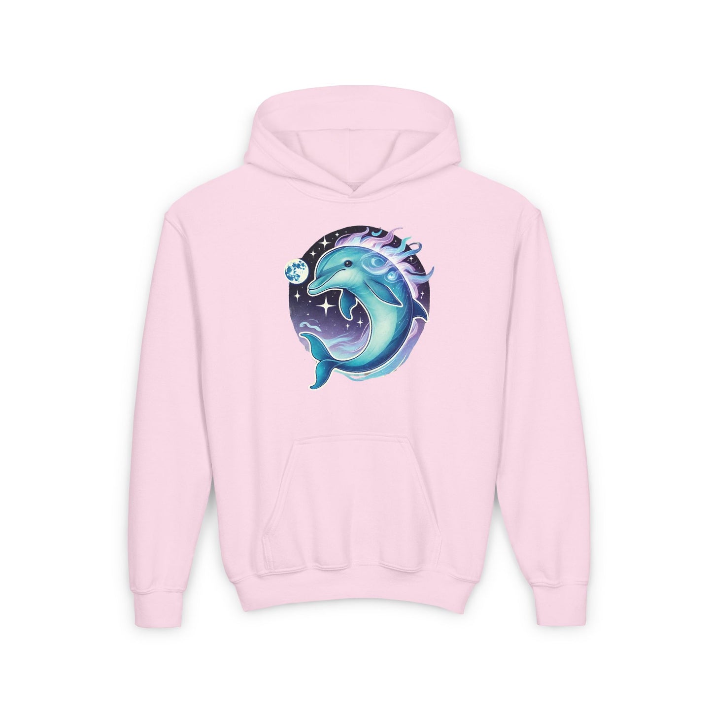 Luna The Dolphin Youth Hoodie Sweatshirt