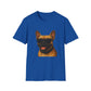 French Bulldog Wearing Sunglasses - Adult T-Shirt
