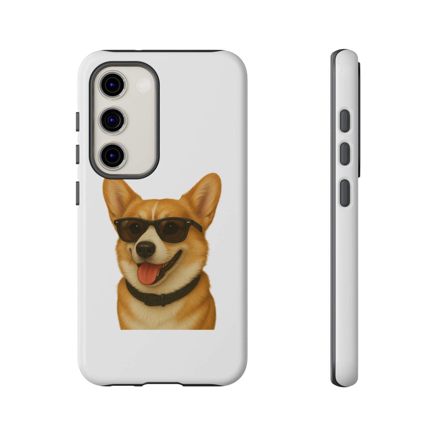 Corgi Wearing Sunglasses - Tough Phone Case