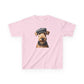 Airedale Terrier Wearing Tweed Flat Cap Youth T-Shirt  - Too Cute Pets