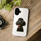 Black Poodle Wearing Sunglasses - Tough Phone Case