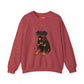 Rottweiler Lab Mix Pumpkin Sweatshirt