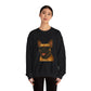 French Bulldog Wearing Sunglasses - Adult Crewneck Sweatshirt