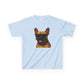 French Bulldog Wearing Sunglasses - Kids Tee