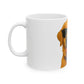 Golden Retriever Wearing Sunglasses Ceramic Mug