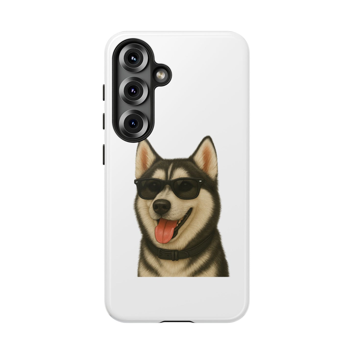Siberian Husky Wearing Sunglasses - Tough Phone Case