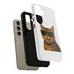 Tabby Cat Wearing Sunglasses - Tough Phone Case