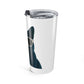Russian Blue Cat Wearing Sunglasses - 20oz Tumbler