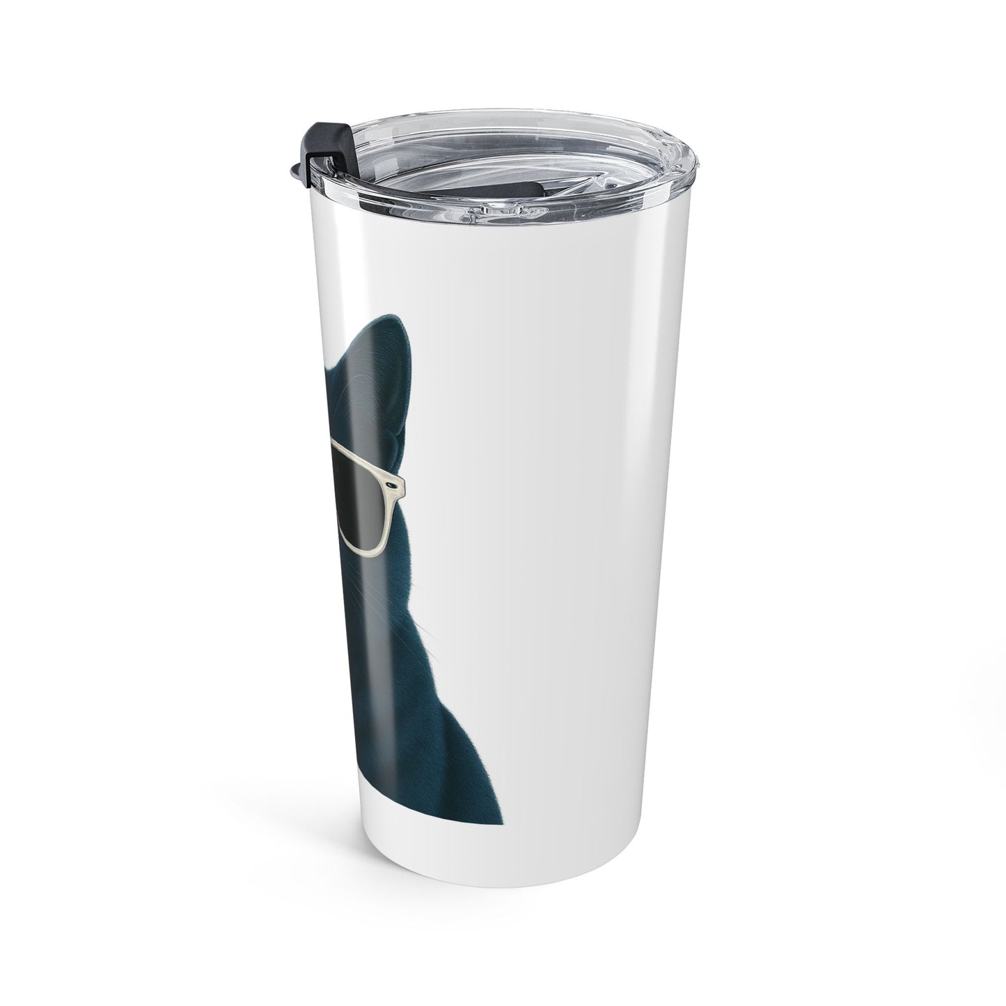 Russian Blue Cat Wearing Sunglasses - 20oz Tumbler
