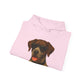 German Shorthaired Pointer Wearing Sunglasses - Adult Hoodie