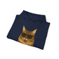 Maine Coon Wearing Sunglasses - Adult Hoodie