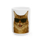 Maine Coon Wearing Sunglasses Ceramic Mug
