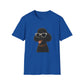 Black Poodle Wearing Sunglasses - Adult T-Shirt