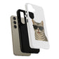 American Shorthair Silver Tabby Wearing Sunglasses - Tough Phone Case