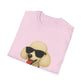 White Poodle Wearing Sunglasses - Adult T-Shirt