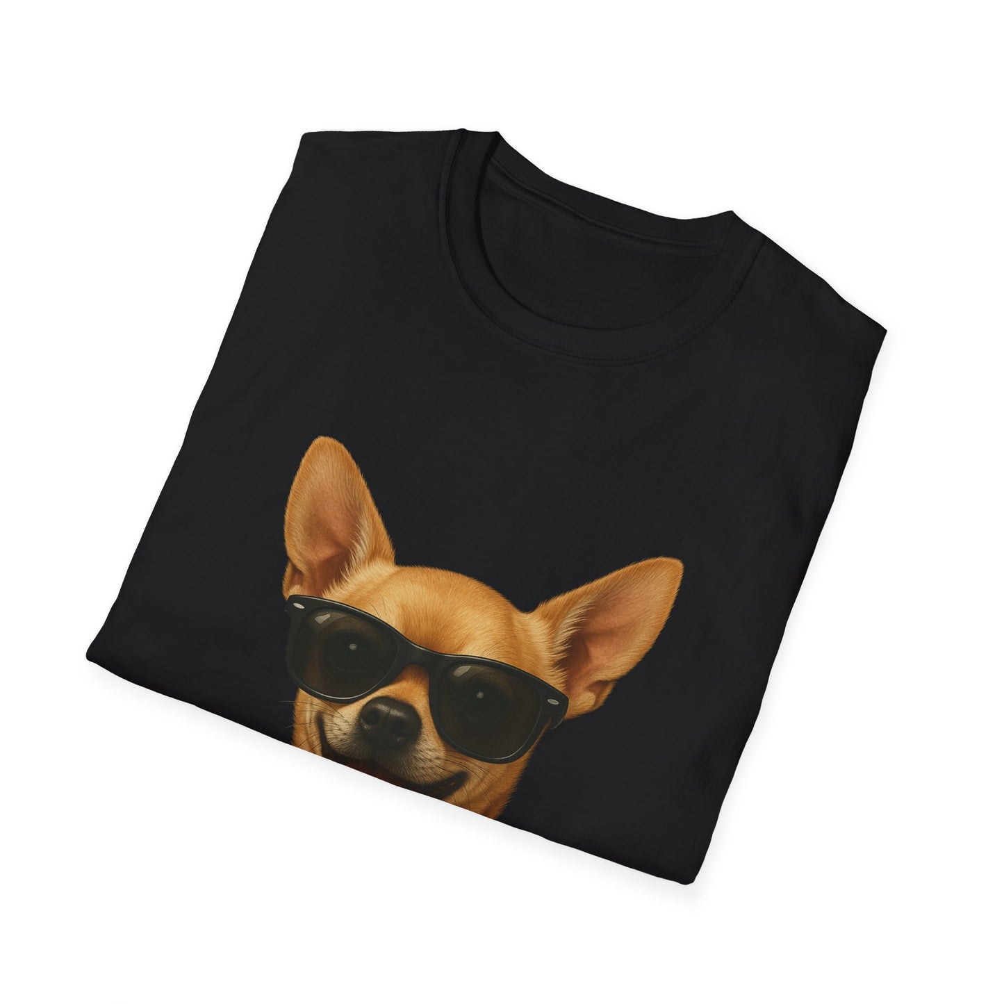 Chihuahua Wearing Sunglasses - Adult T-Shirt
