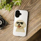 Maltese Wearing Sunglasses - Tough Phone Case