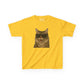 Siberian Cat Wearing Sunglasses Kids Tee