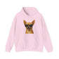 Chihuahua Wearing Sunglasses - Adult Hoodie