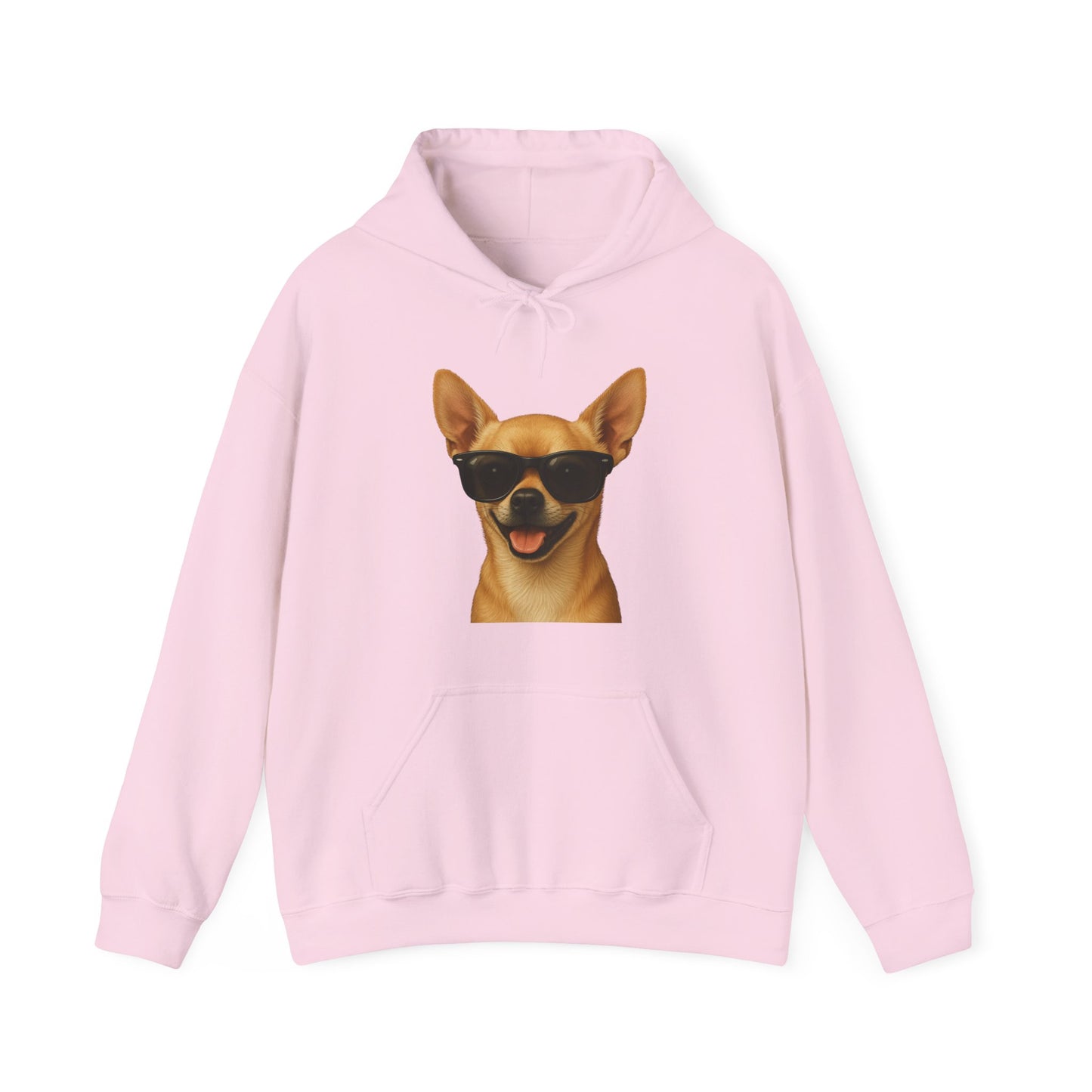 Chihuahua Wearing Sunglasses - Adult Hoodie