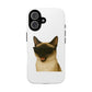 Siamese Cat Wearing Sunglasses - Tough Phone Case