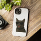Gray Cat Wearing Sunglasses - Tough Phone Case