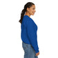 Husky in Fur Trappers Hat - Adult Crewneck Sweatshirt - Too Cute Pets