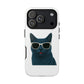 Russian Blue Cat Wearing Sunglasses - Tough Phone Case