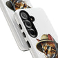 Bengal Cat Wearing a Safari Hat - Tough Phone Case