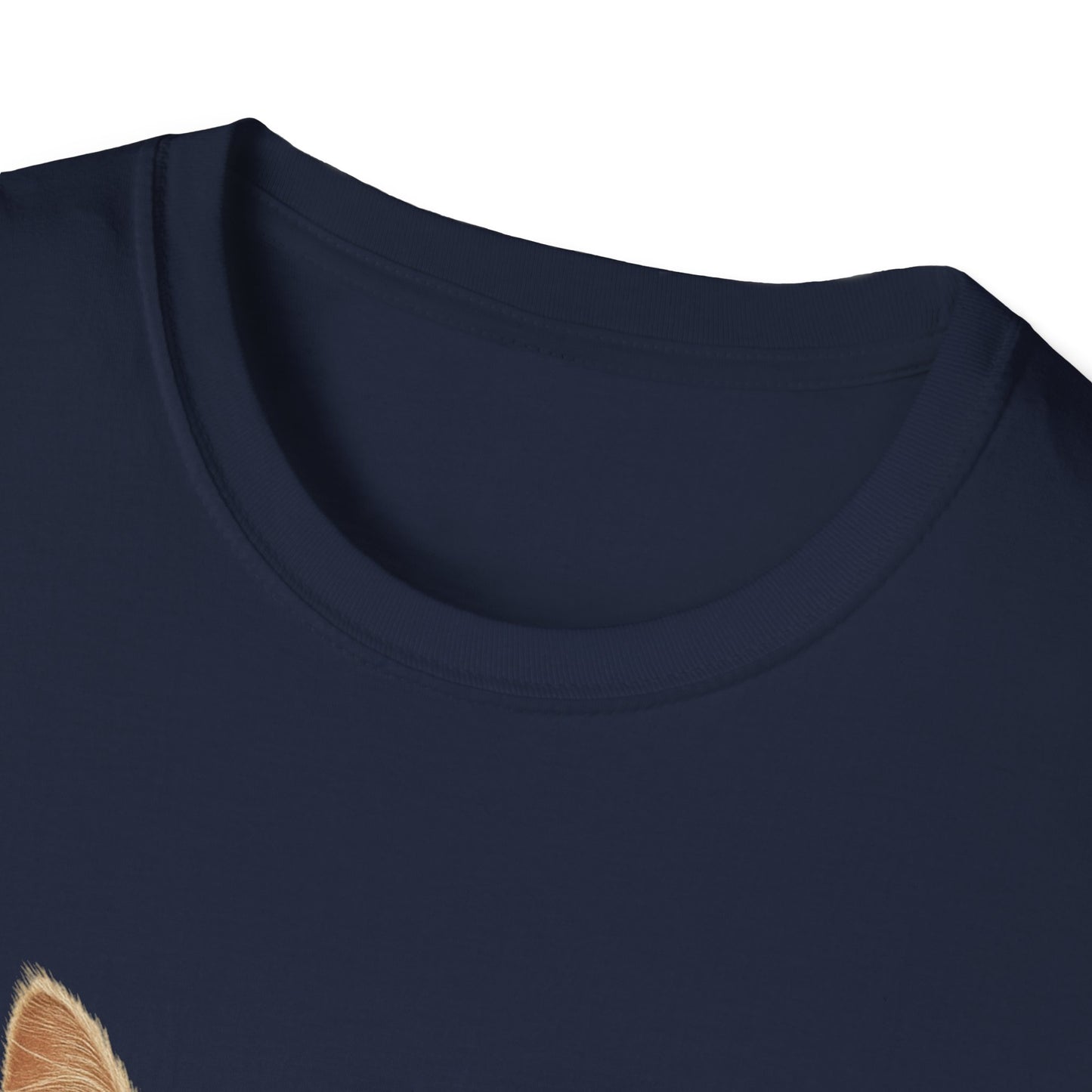 Cream Longhair Cat Wearing Sunglasses - Adult T-Shirt