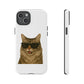 Siberian Cat Wearing Sunglasses - Tough Phone Case