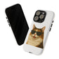 Calico Cat Wearing Sunglasses - Tough Phone Case