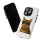 Tabby Cat Wearing Sunglasses - Tough Phone Case