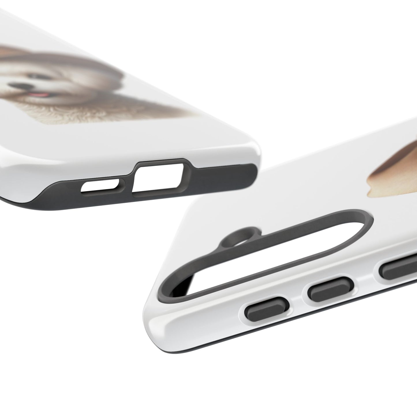 Maltese Wearing a Cowgirl Hat - Tough Phone Case