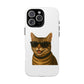Tabby Cat Wearing Sunglasses - Tough Phone Case