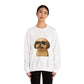 Shih Tzu Wearing Sunglasses - Adult Crewneck Sweatshirt