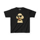 White Poodle Wearing Sunglasses - Kids Tee