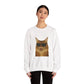 Maine Coon Wearing Sunglasses - Adult Crewneck Sweatshirt