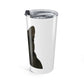 Gray Cat Wearing Sunglasses - 20oz Tumbler