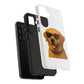 Golden Retriever Wearing Sunglasses - Tough Phone Case