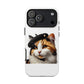 Calico Cat Wearing a Beret - Tough Phone Case
